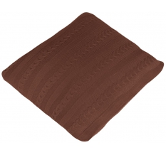 Подушка Comfort, темно-коричневая (кофейная)