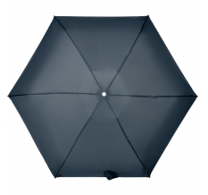 Складной зонт Alu Drop S, 4 сложения, автомат, синий