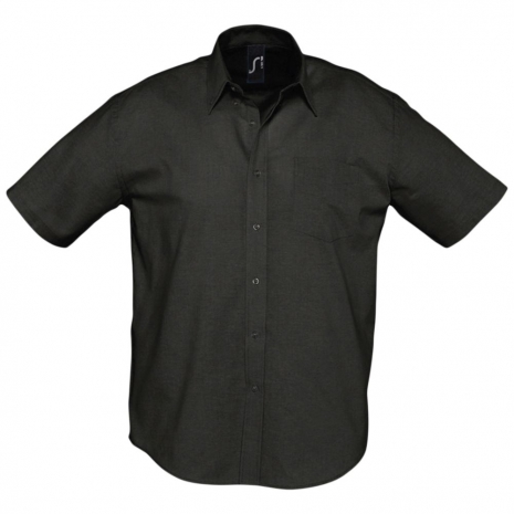Рубашка мужская с коротким рукавом BRISBANE, черная0
