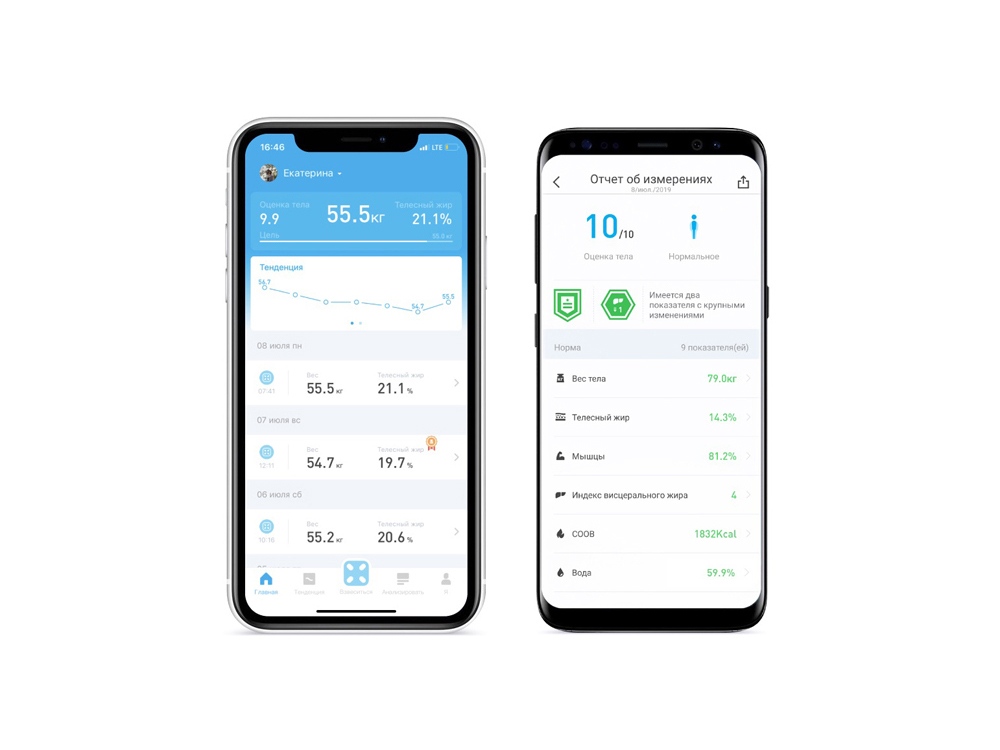 Умные диагностические весы Mini Pro V2 — изображение 7