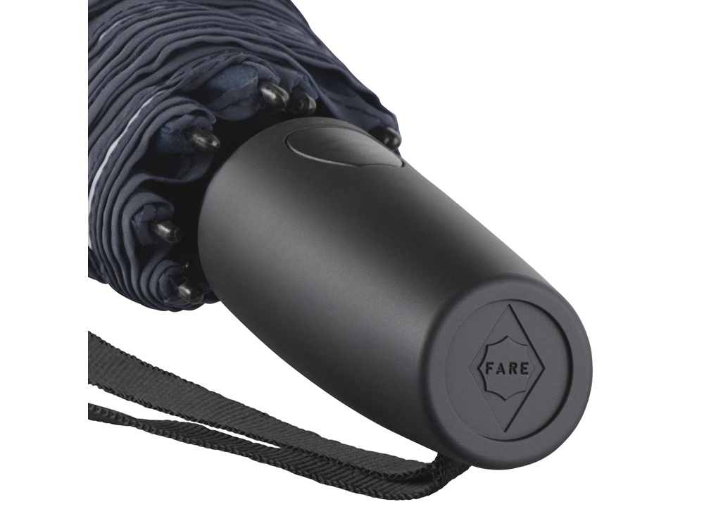 Зонт складной ColorReflex со светоотражающими клиньями, полуавтомат — изображение 3