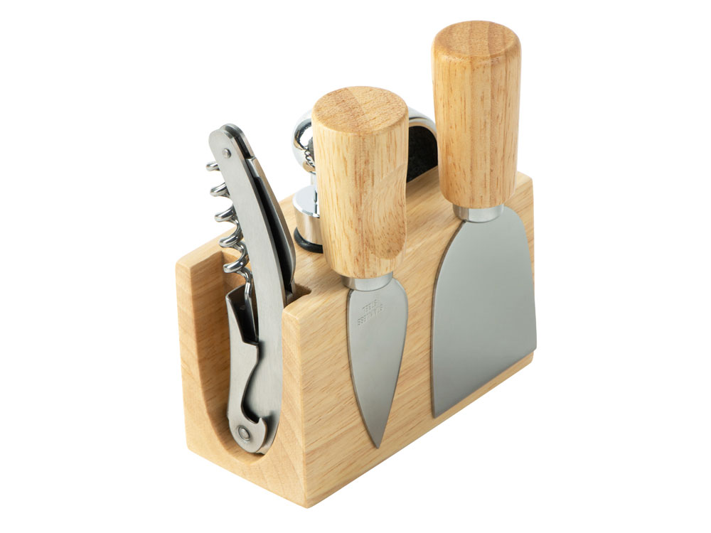 Набор для сыра и вина со съемной подставкой Save time — изображение 4