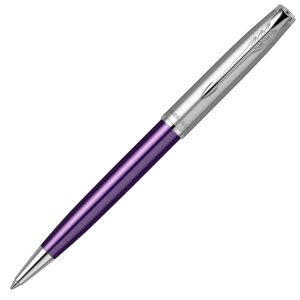 Ручка шариковая Parker Sonnet Essentials Violet SB Steel CT