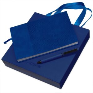 Подарочный набор блокнот А5 и металлическая шариковая ручка Nabokov