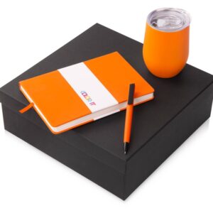 Подарочный набор COLOR IT c блокнотом, ручкой и термокружкой