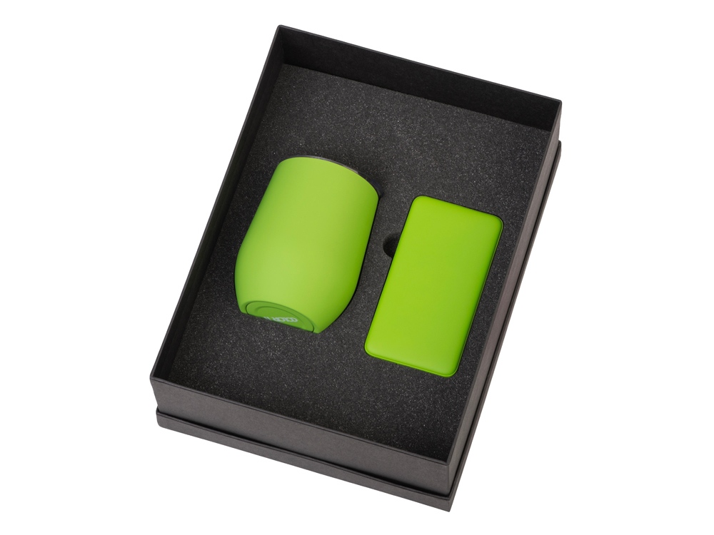 Подарочный набор COLOR IT с термокружкой и повербанком — изображение 2