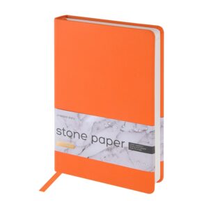 Ежедневник с каменной бумагой недатированный А5 Carrara