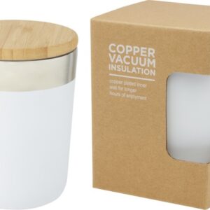 Кружка с вакуумной изоляцией и бамбуковой крышкой Lagan