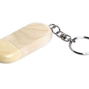 USB 3.0- флешка на 32 Гб овальной формы и колпачком с магнитом