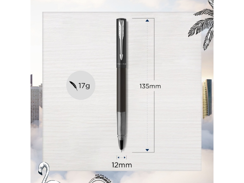 Ручка роллер Parker Vector — изображение 16