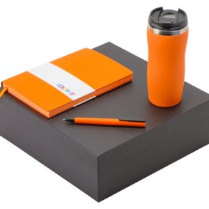 Подарочный набор COLOR IT c блокнотом, ручкой и термокружкой