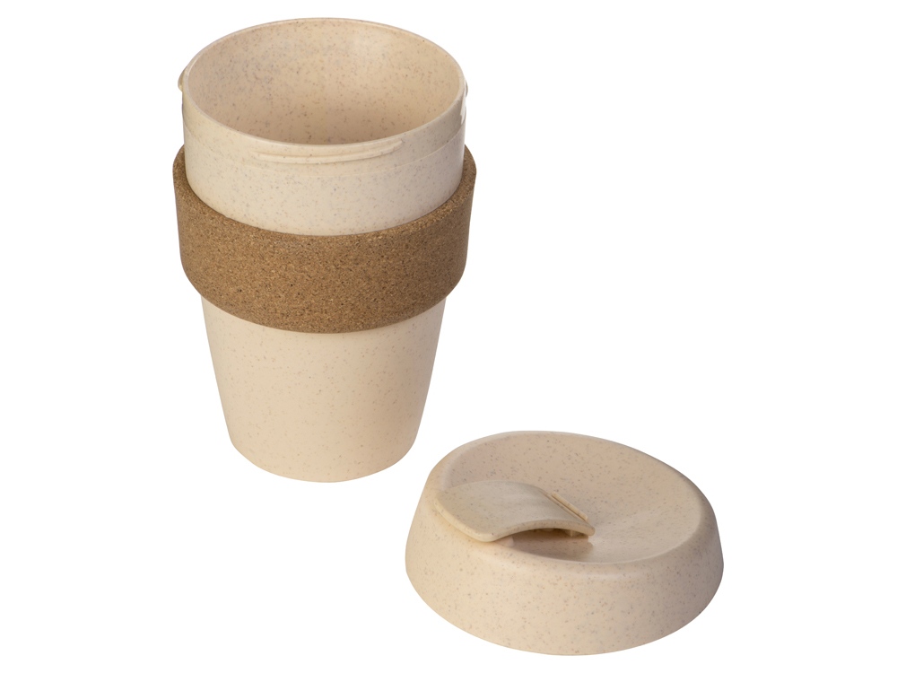 Стакан из пшеничного волокна с двойными стенками Pino — изображение 4