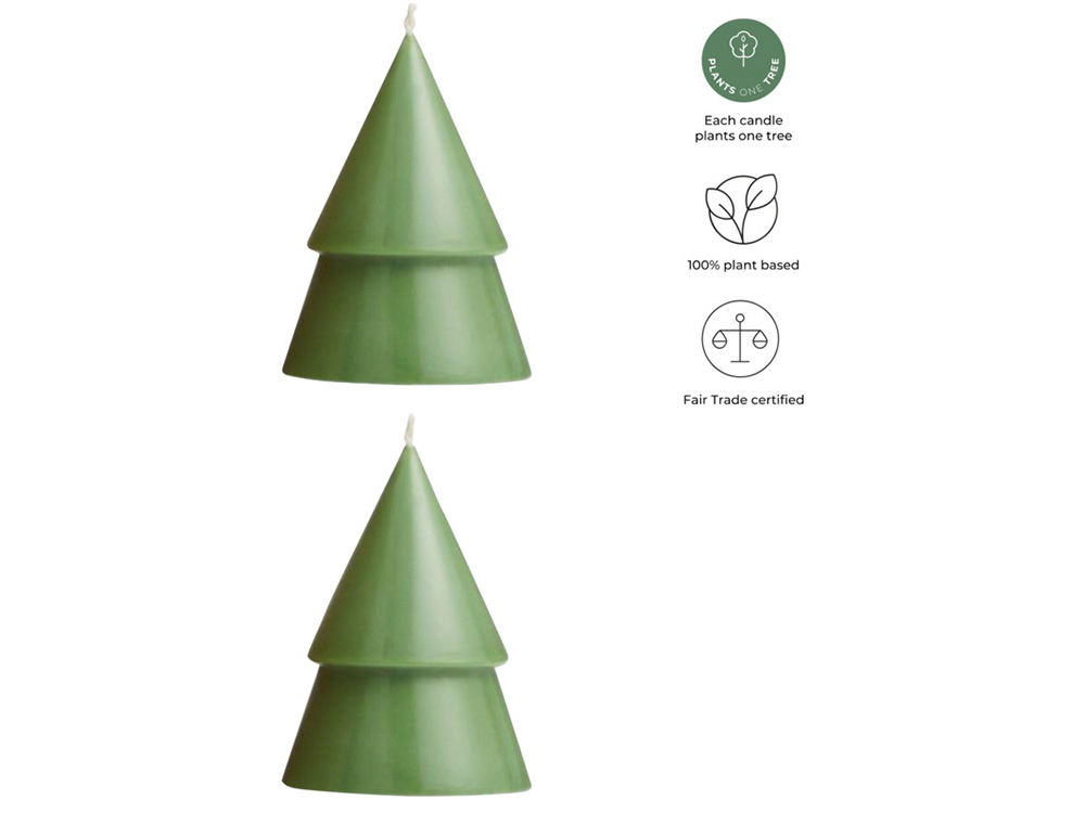 Рождественская елочная свеча матча, M — изображение 2