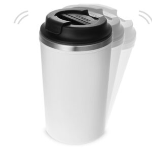 Герметичная термокружка на присоске Kick, 350 мл