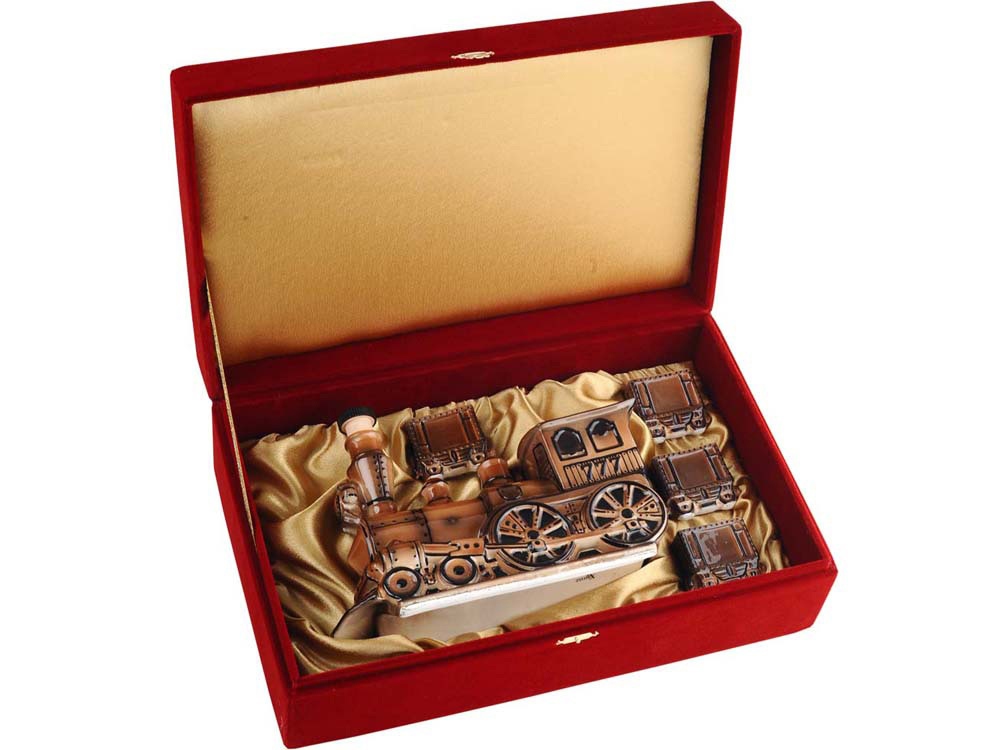 Набор для водки Железнодорожный состав — изображение 2