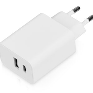 Сетевое зарядное устройство c выходами USB-A и USB-C Recharger, 10 Вт