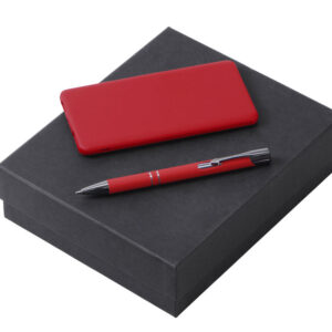 Подарочный набор Color it с металлической ручкой и повербанком