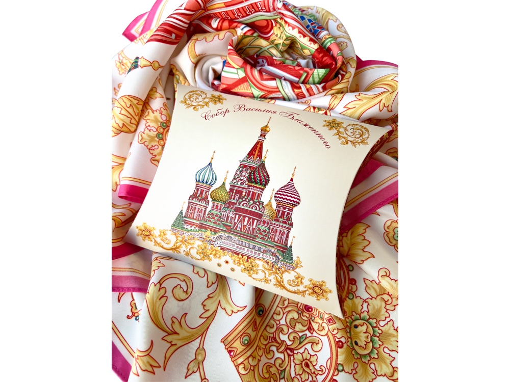 Платок Собор Василия Блаженного — изображение 6