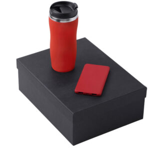 Подарочный набор COLOR IT c термокружкой и повербанком