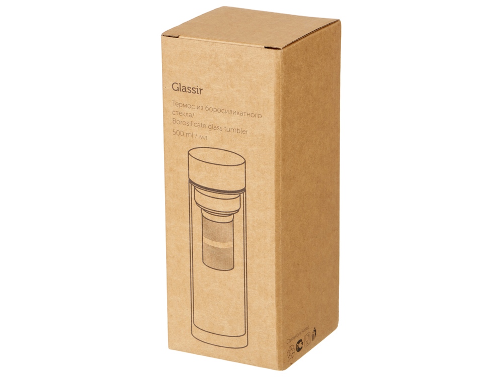 Стеклянная термобутылка Glassir, 500мл — изображение 8