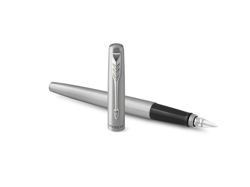 Ручка перьевая Parker Jotter Stainless, M — изображение 4