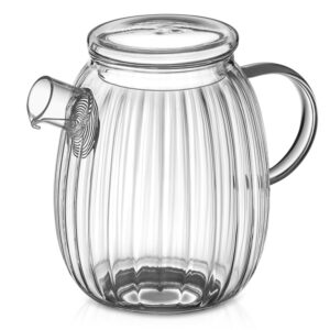 Стеклянный заварочный чайник с гранями Prism