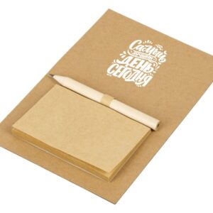 Магнит на холодильник с блокнотом и карандашом для заметок Magny