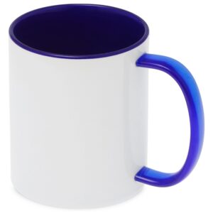 Керамическая кружка со стеклянной ручкой для сублимации Charm