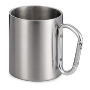 Кружка из стали с ручкой-карабином Elbrus