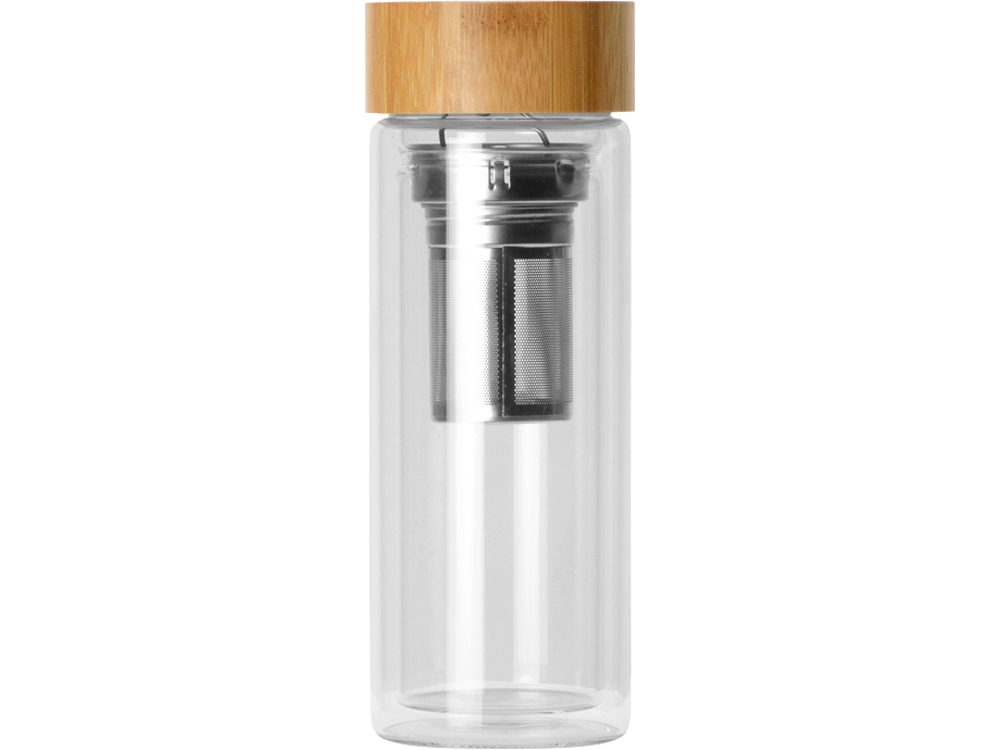 Стеклянный термос с ситечком Badachu — изображение 5