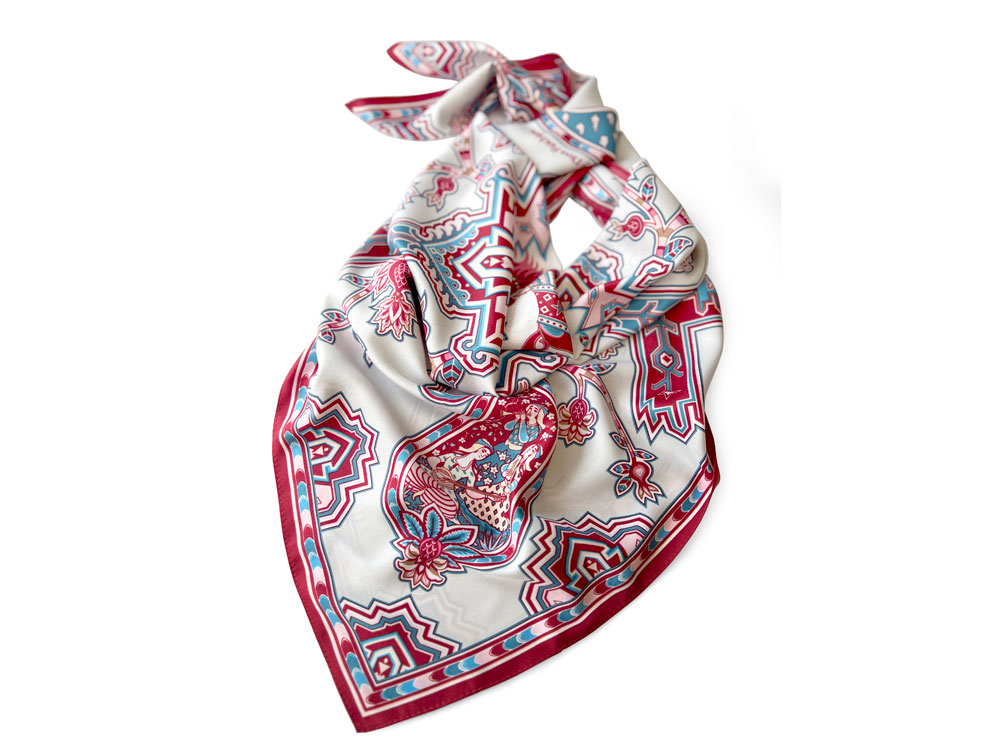 Платок Кавказский скакун — изображение 4