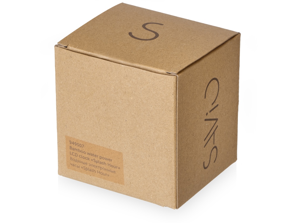 Водяные часы из бамбука Splash Hour — изображение 5