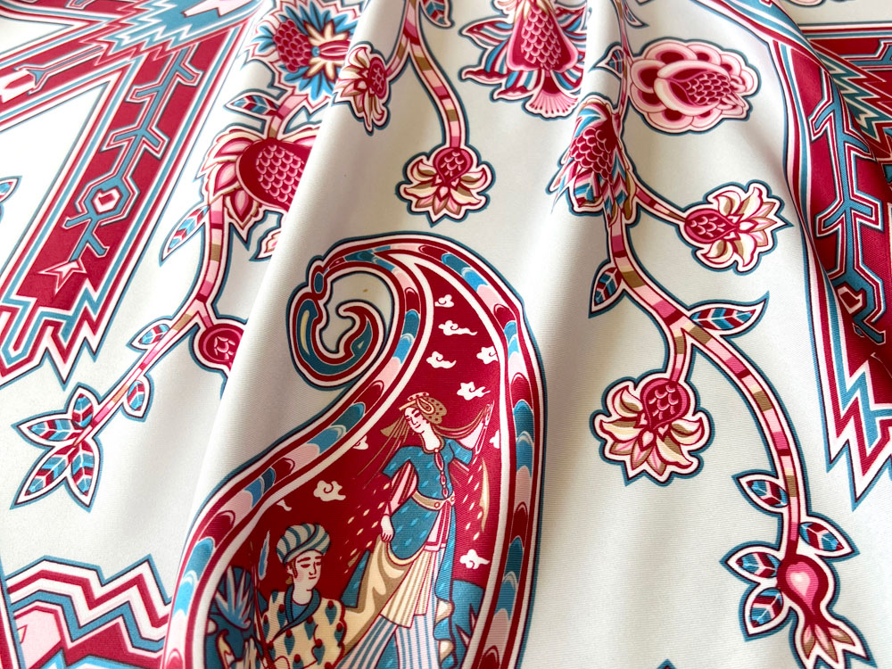 Платок Кавказский скакун — изображение 2