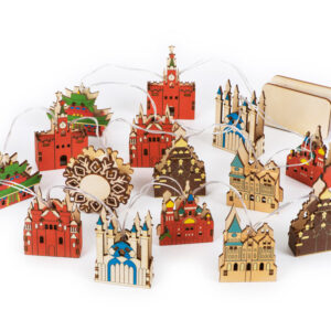 Ёлочная гирлянда Достопримечательности России