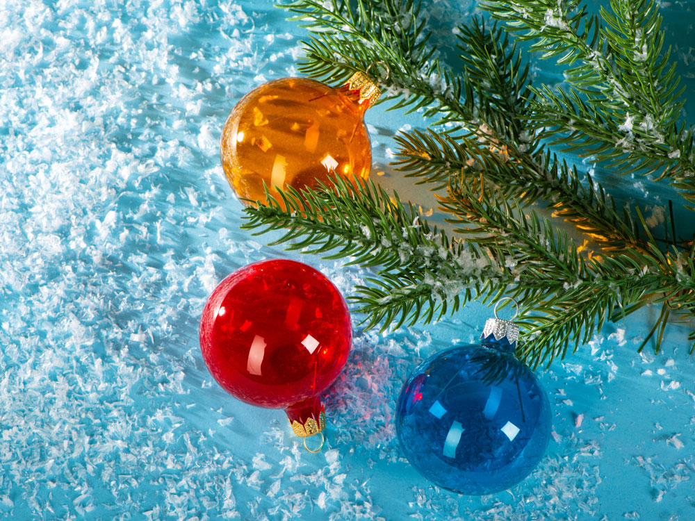 Стеклянный шар на елку Fairy tale, 6 см — изображение 4