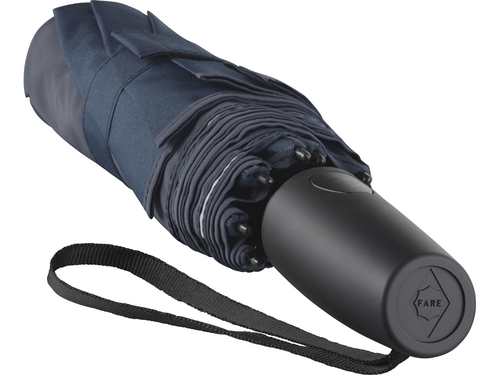 Зонт складной ColorReflex со светоотражающими клиньями, полуавтомат — изображение 8