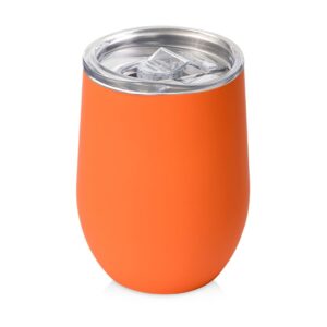 Вакуумная термокружка Sense Gum, непротекаемая крышка, soft-touch