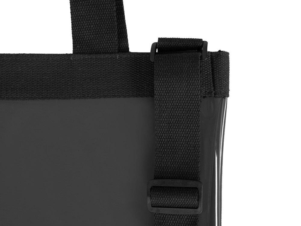 Сумка Frank из прозрачного пластика с регулирующейся лямкой — изображение 4