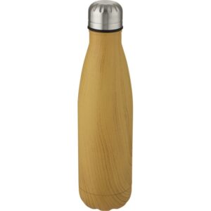 Бутылка Cove с вакуумной изоляцией и деревянным принтом