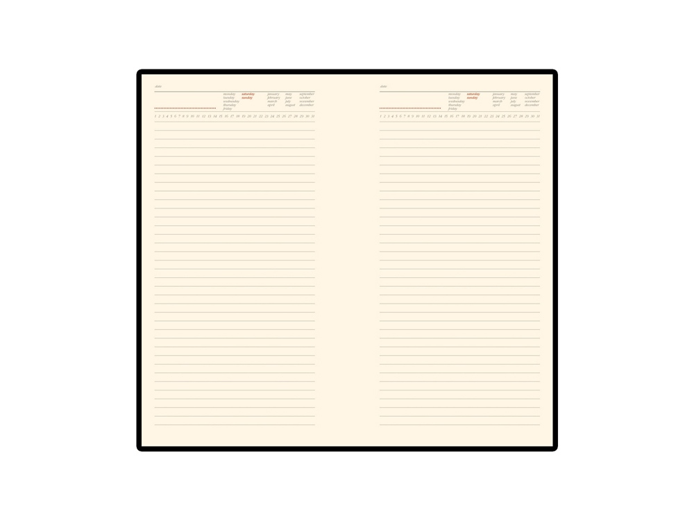 Ежедневник недатированный А5 Firenze — изображение 4