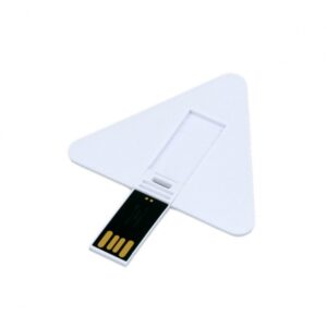 USB 2.0- флешка на 16 Гб в виде пластиковой карточки треугольной формы