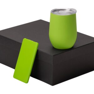 Подарочный набор COLOR IT с термокружкой и повербанком