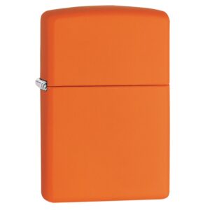 Зажигалка ZIPPO Classic с покрытием Orange Matte