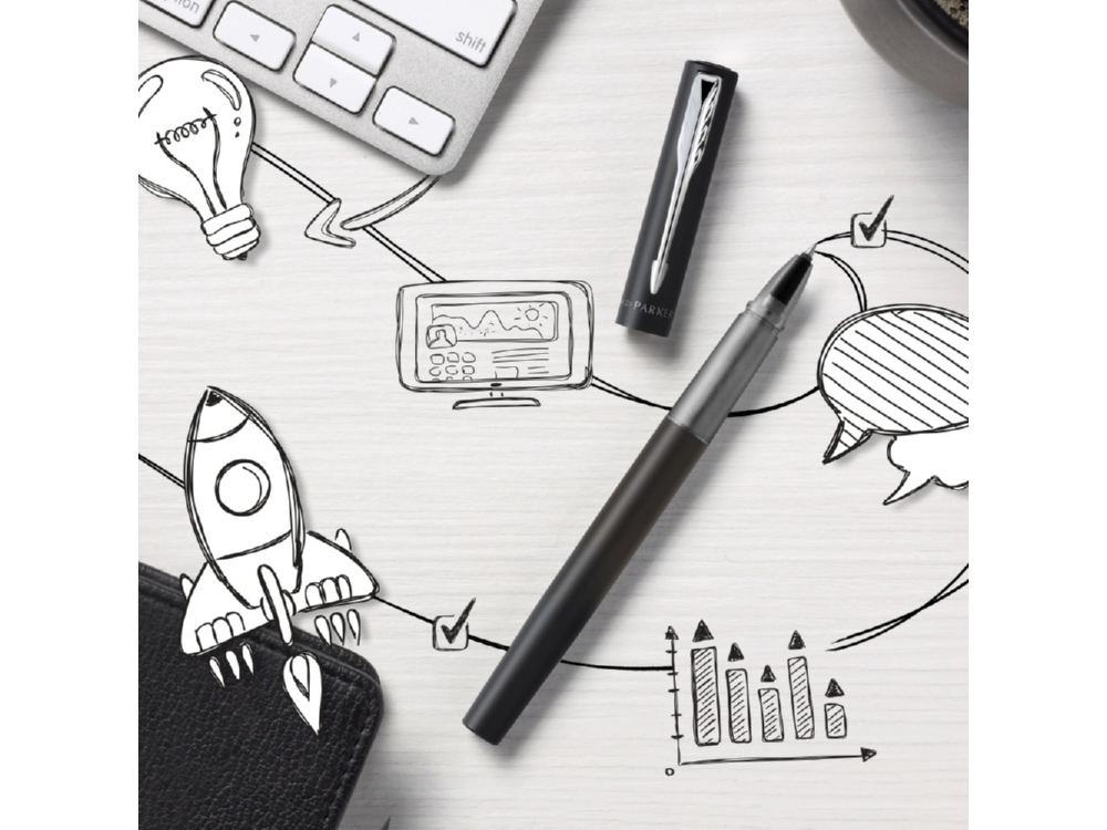 Ручка роллер Parker Vector — изображение 18