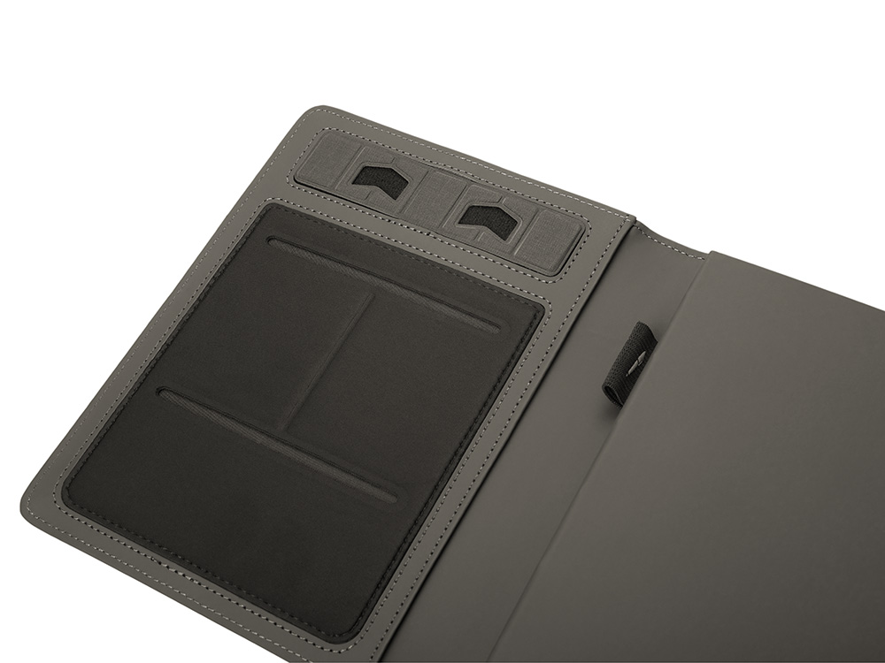 Подарочный набор Twilight: органайзер А5 с беспроводной зарядкой и металлическая шариковая ручка со светящимся логотипом — изображение 11