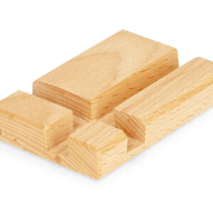 Подставка для смартфона и планшета из массива бука Prop