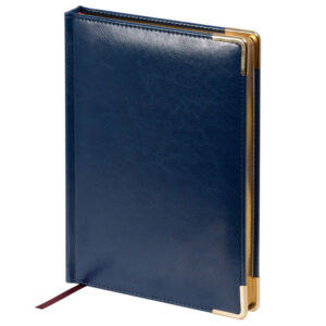 Ежедневник недатированный А5 Sidney Nebraska с золотым срезом и уголками