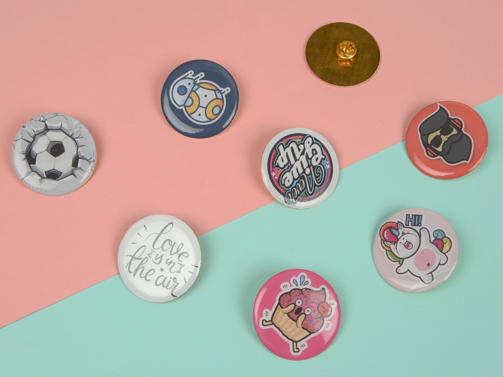 Значок металлический Круг — изображение 6