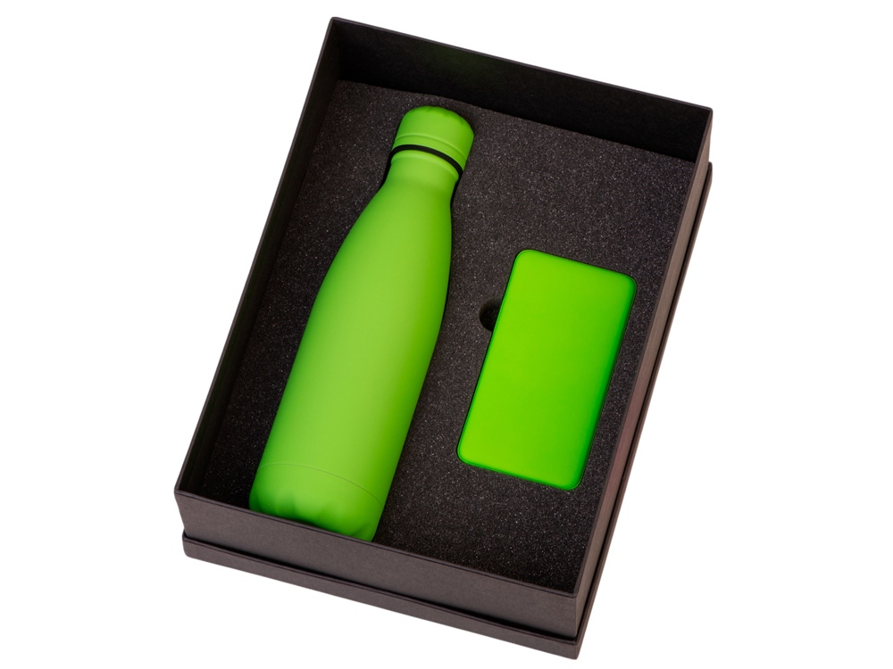 Подарочный набор COLOR IT с термобутылкой и повербанком — изображение 2