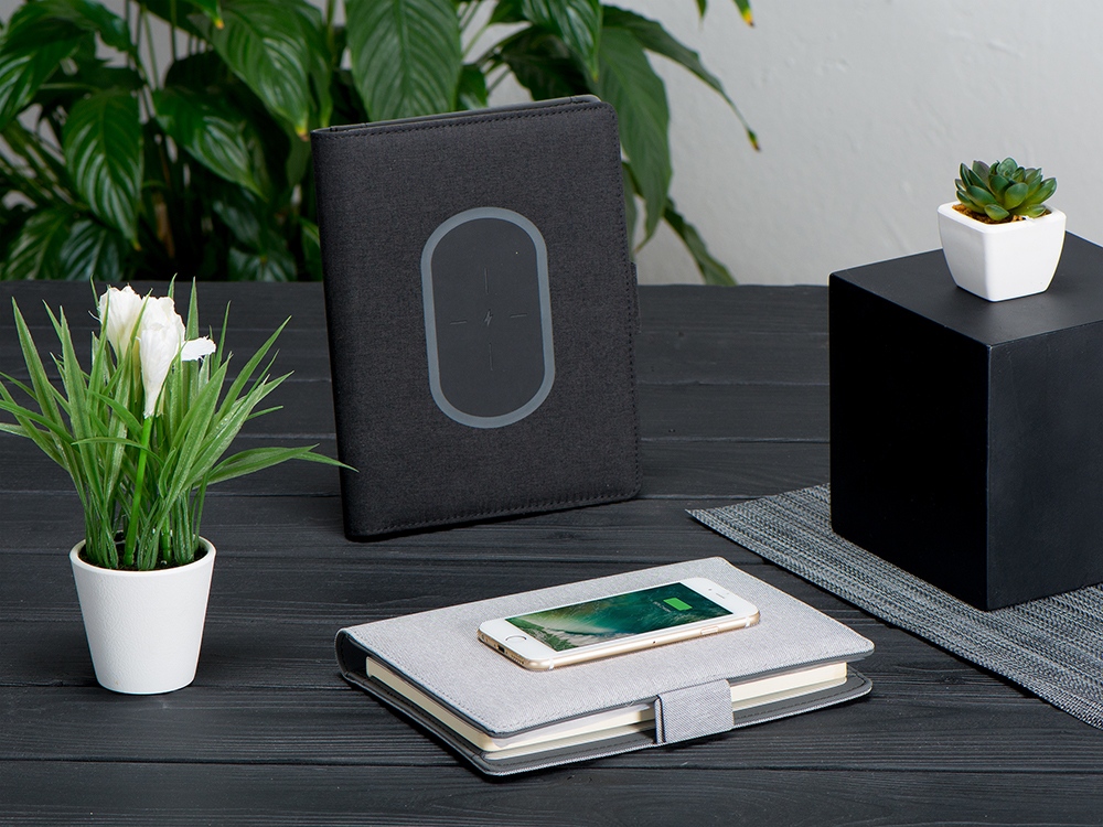 Органайзер с беспроводной зарядкой Powernote, 5000 mAh — изображение 17